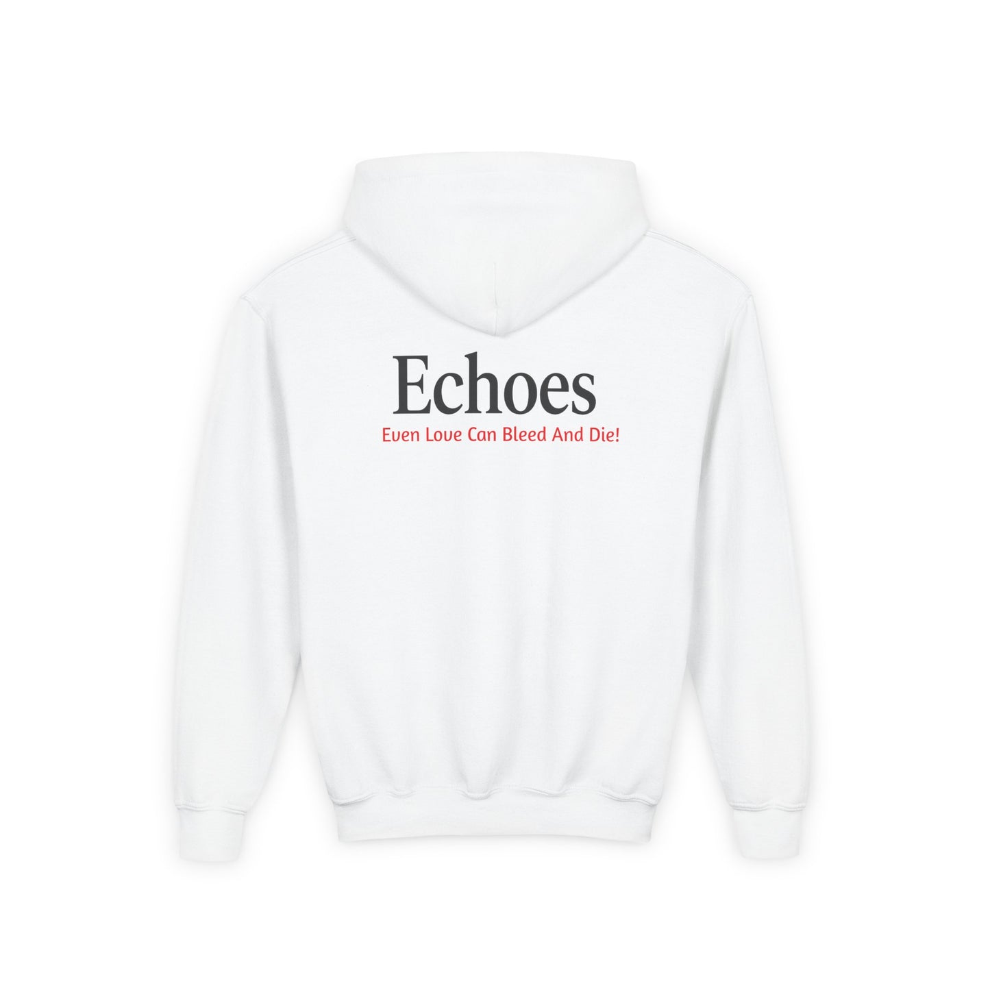 LW Luvtröja Echoes BarnStorlek Vit Design