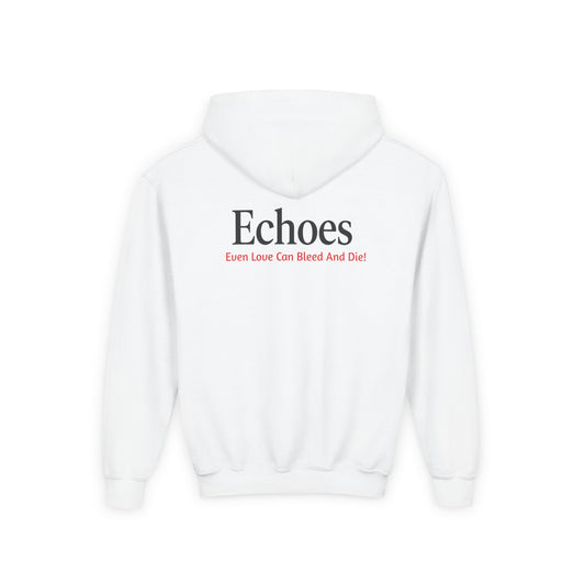 LW Luvtröja Echoes BarnStorlek Vit Design