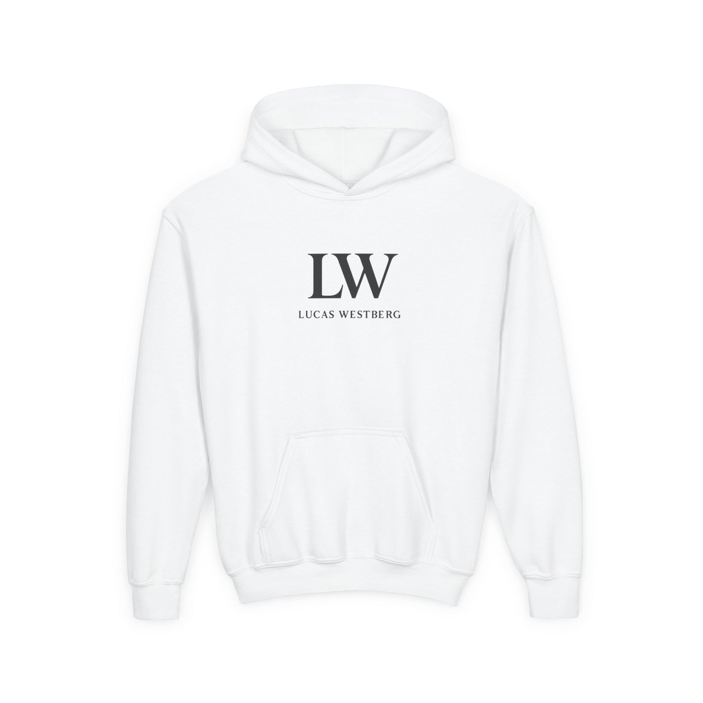 LW Luvtröja Echoes BarnStorlek Vit Design